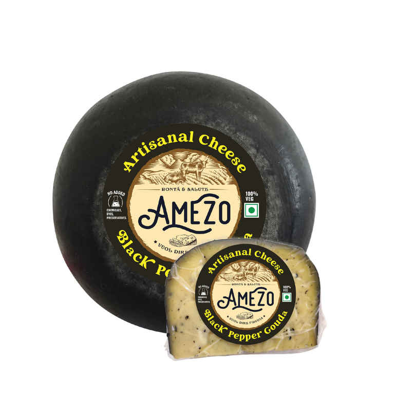 AMEZO Black Pepper Gouda Cheese