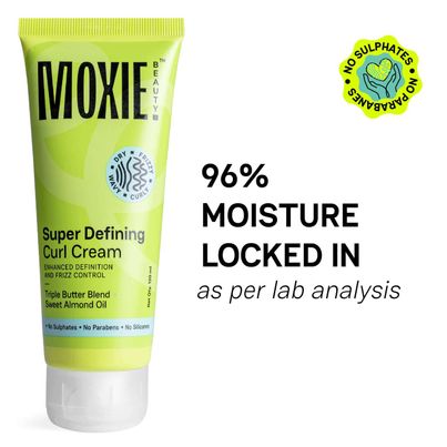 Moxie Beauty Super Defining Curl Cream | For Curly & Wavy Hair