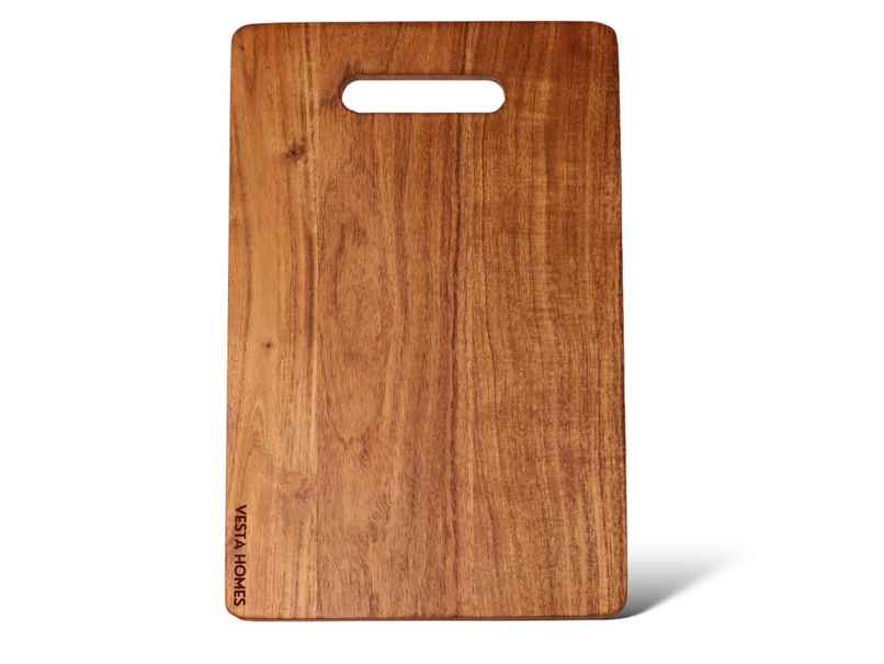 Vesta Homes Acacia Wood Chopping Board, Cutting Board, Serving Platter | 33X21.5X1.5 Cms