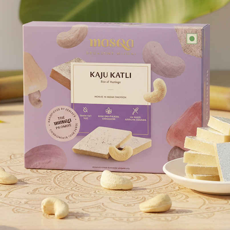 Masqa Kaju Katli | Rich & Delicious