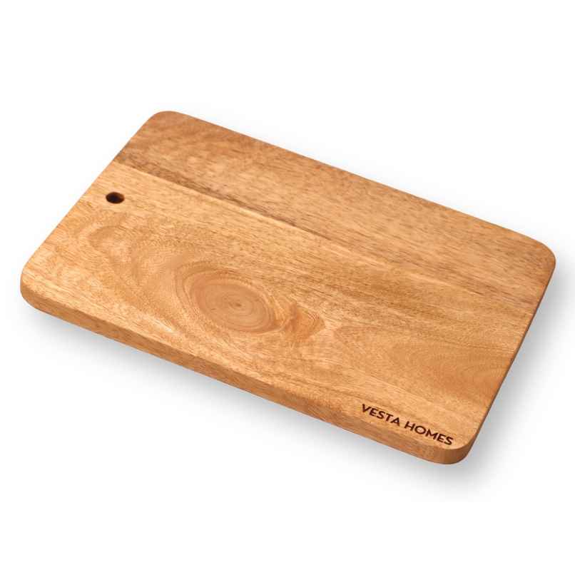 Vesta Homes Wooden Chopping Board/Cutting Board/Serving Board | Plate for Vegetables | Fruits