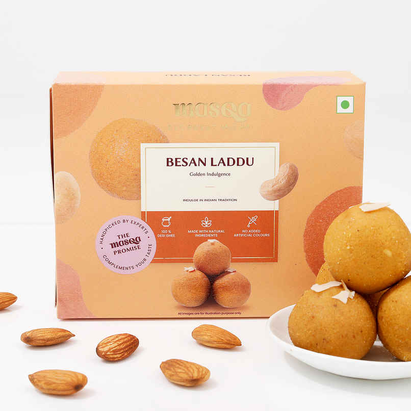 Igp Masqa Desi Ghee Besan Laddoo