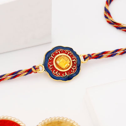 Stone Filigree Rakhi (IGP) Stone Filigree Rakhi (IGP)