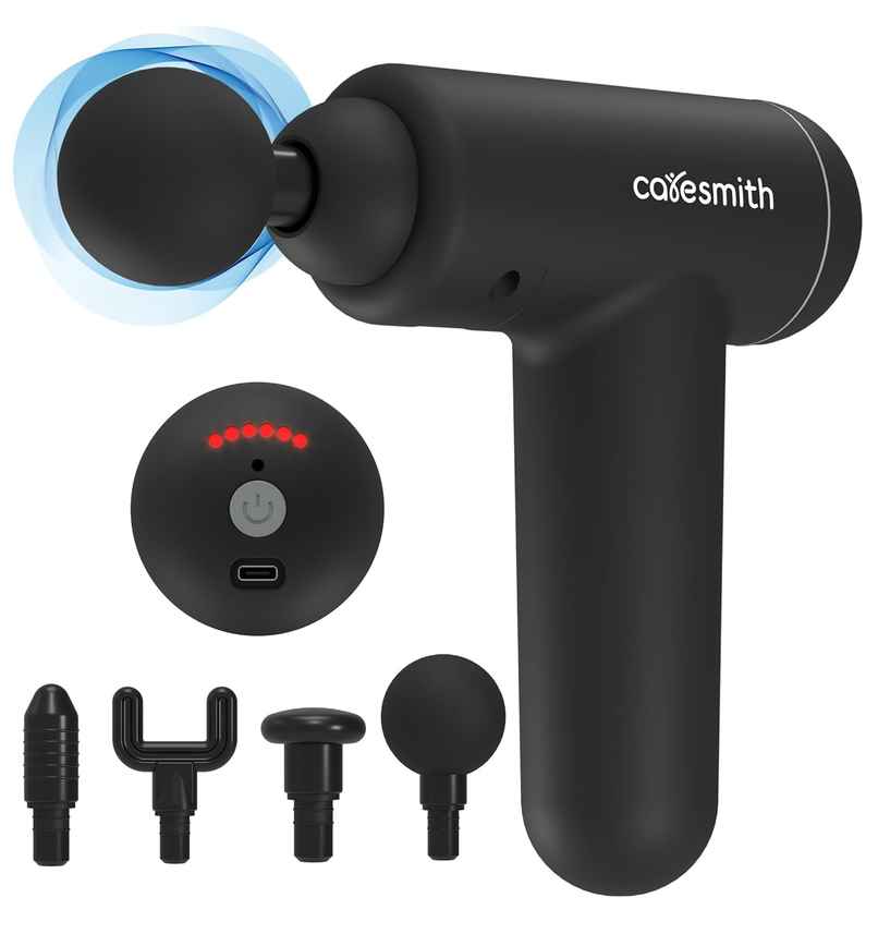 Caresmith Charge Boost Massage Gun True Percussion Massager Machine Pain Relief For Men And Women