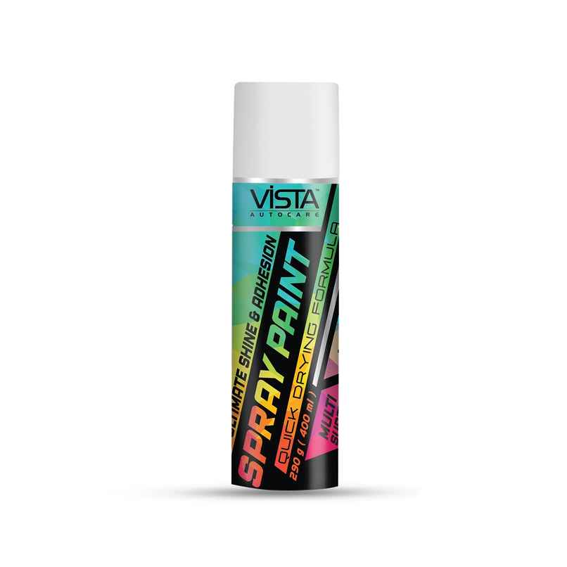 Vista Spray Paint Lacquer - Clear Coat | Quick Drying | Gloss Finish for Metal | Wood & Walls