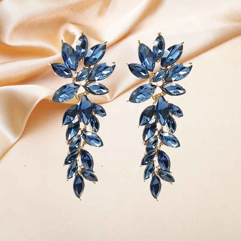 YouBella Jewellery Earrings for women Crystal Earrings for Girls and Women (YBEAR - 32428)