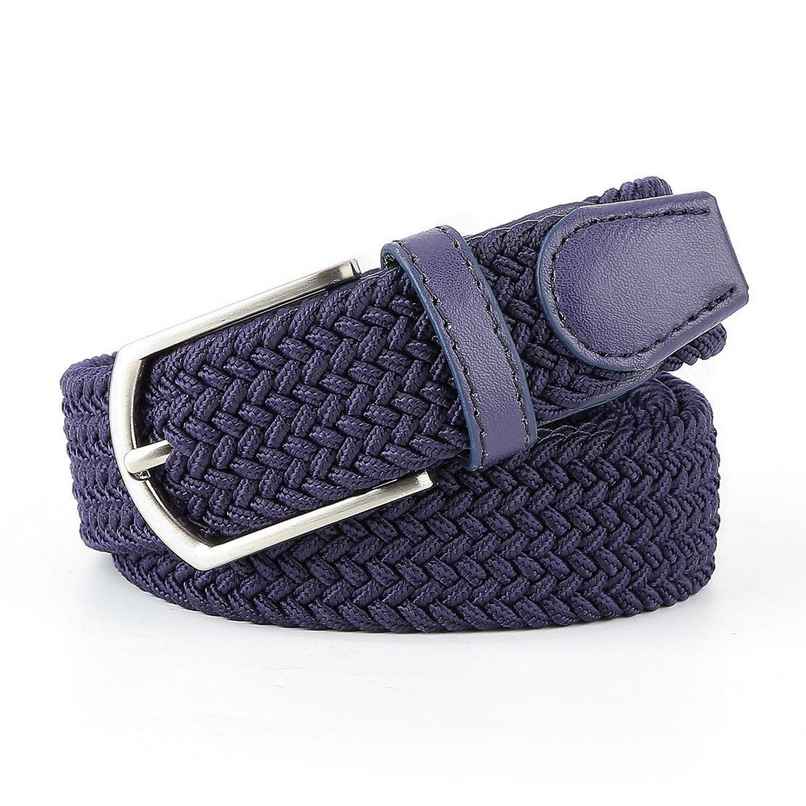 Zoro Unisex Woven Fabric Belt | Blue - 40 Inches