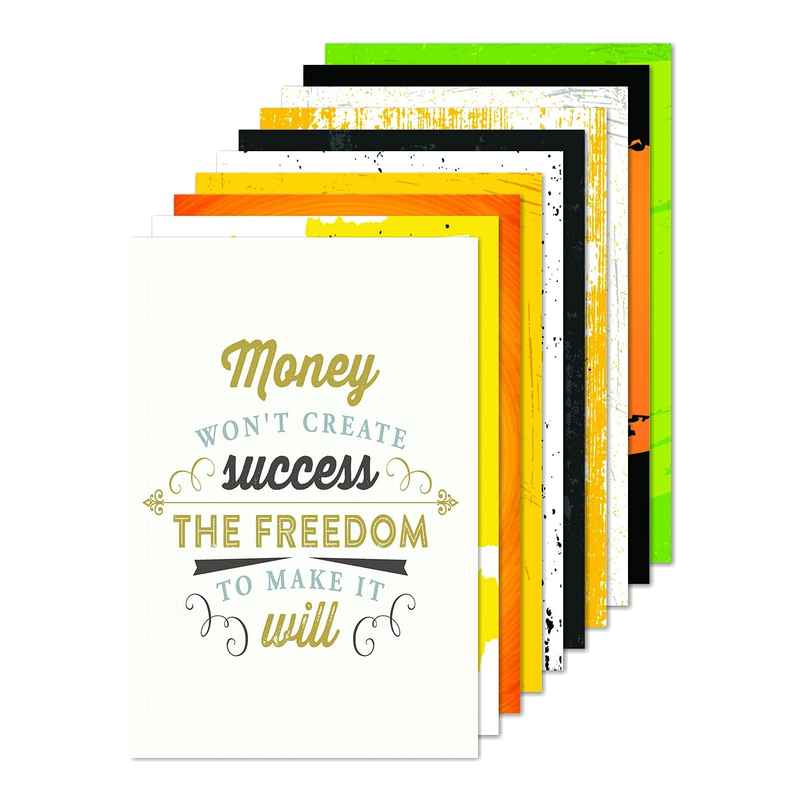 Paper Plane Design Wall Posters For Office Decor | Set of 10 | Size | 12 Inch x 18 Inch | D51