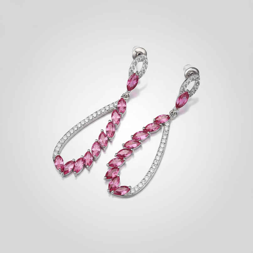 Youbella Jewellery Earings Fashion Earrings For Girls And Women (Pink)(Ybear - 32191)