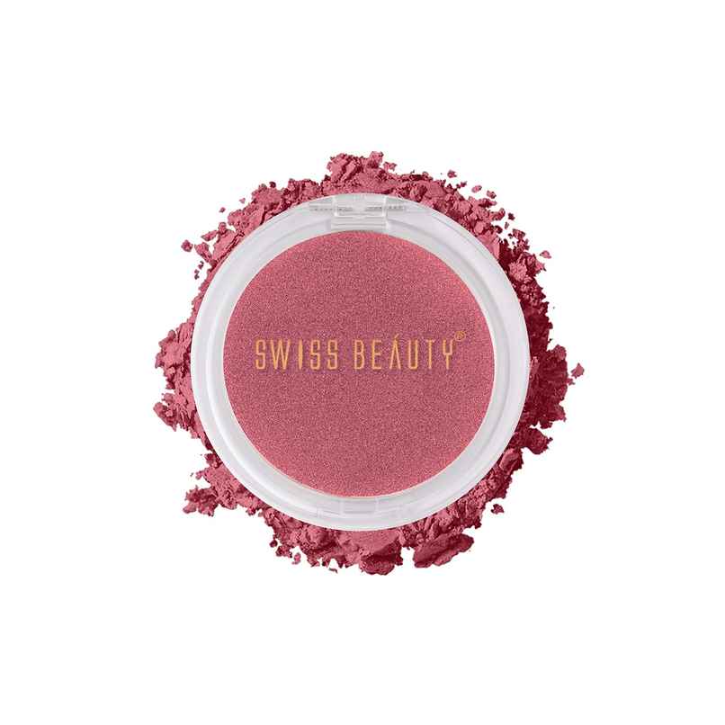 Swiss Beauty Professional Blusher - 05 Deep Plum Swiss Beauty Professional Blusher - 05 Deep Plum