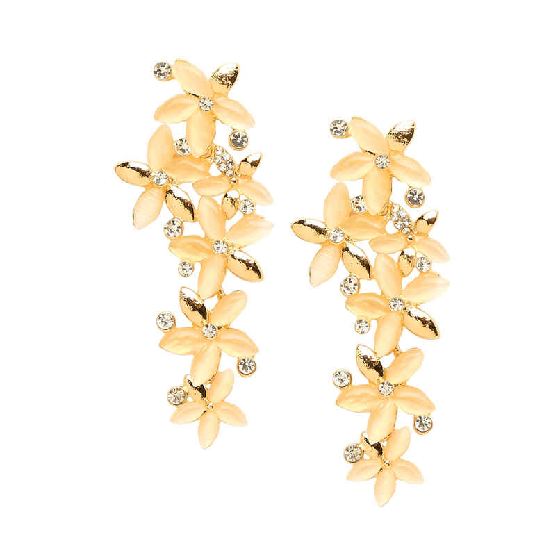 Valentine Gifts : YouBella Jewellery Designer Hanging Earrings for Girls and Women (YBEAR - 31243)