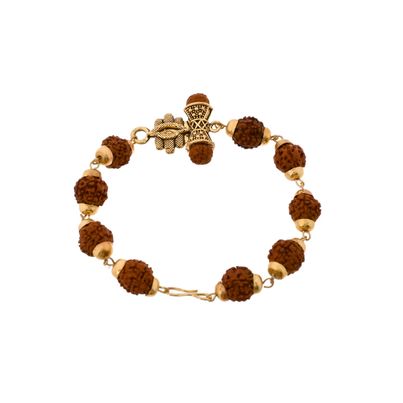 Religious Ethnic Rudraksha Beads Rakhi (Voylla) Religious Ethnic Rudraksha Beads Rakhi (Voylla)
