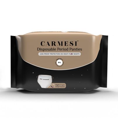 Carmesi Disposable Period Panties | All-Night Protection | M-L
