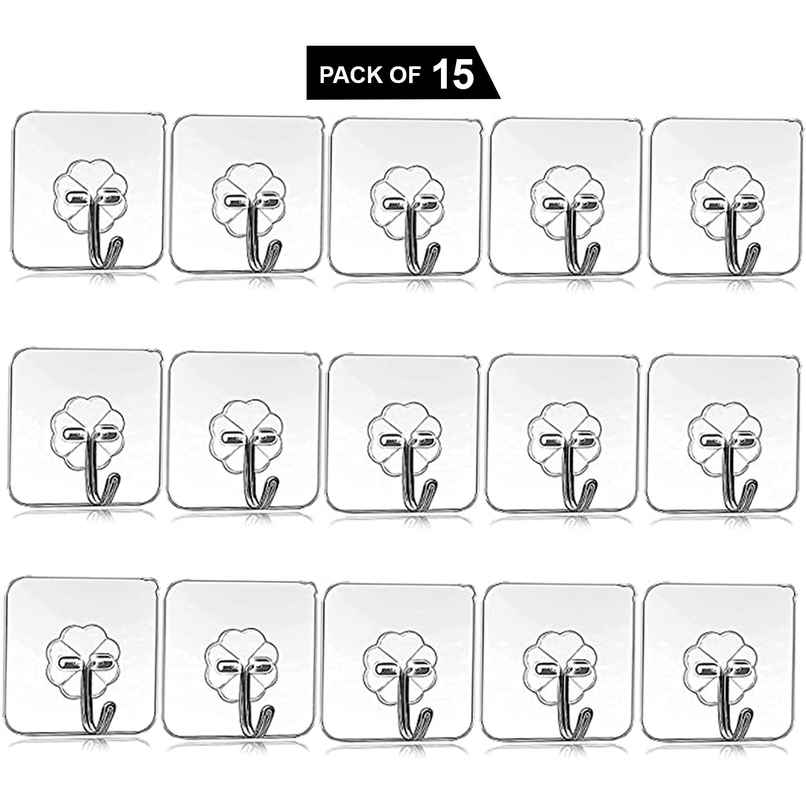 Daluci Strong Adhesive Hook For Home-Office and Kitchen Use Daluci Strong Adhesive Hook For Home-Office and Kitchen Use