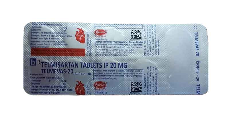 Telmevas-20 Tablet Telmevas-20 Tablet