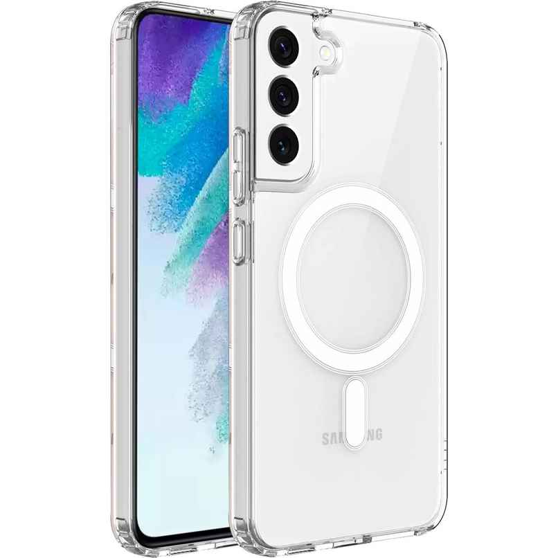 Artistque Case for Samsung Galaxy S21 Fe Back Cover - Transparent Clear Magsafe