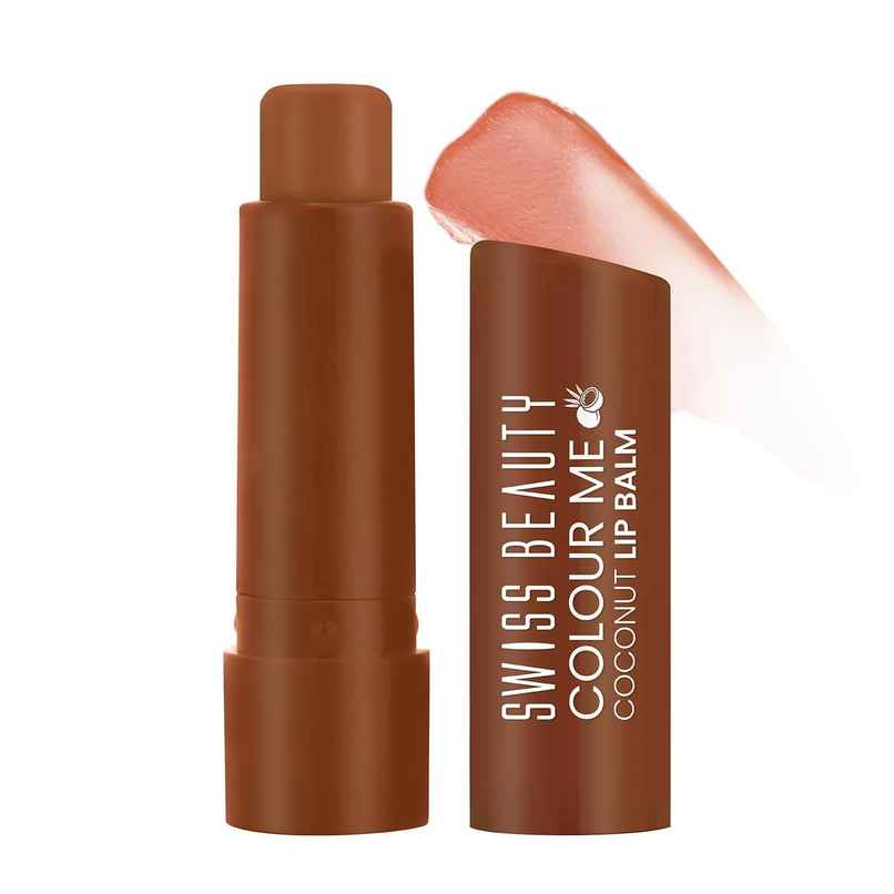 Swiss Beauty Colour Me Tinted Lip Balm - Coconut Blast