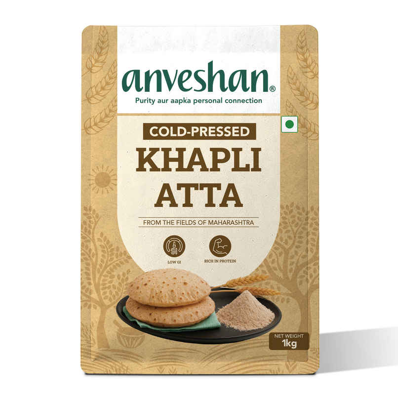 Anveshan Cold Pressed Khapli Atta