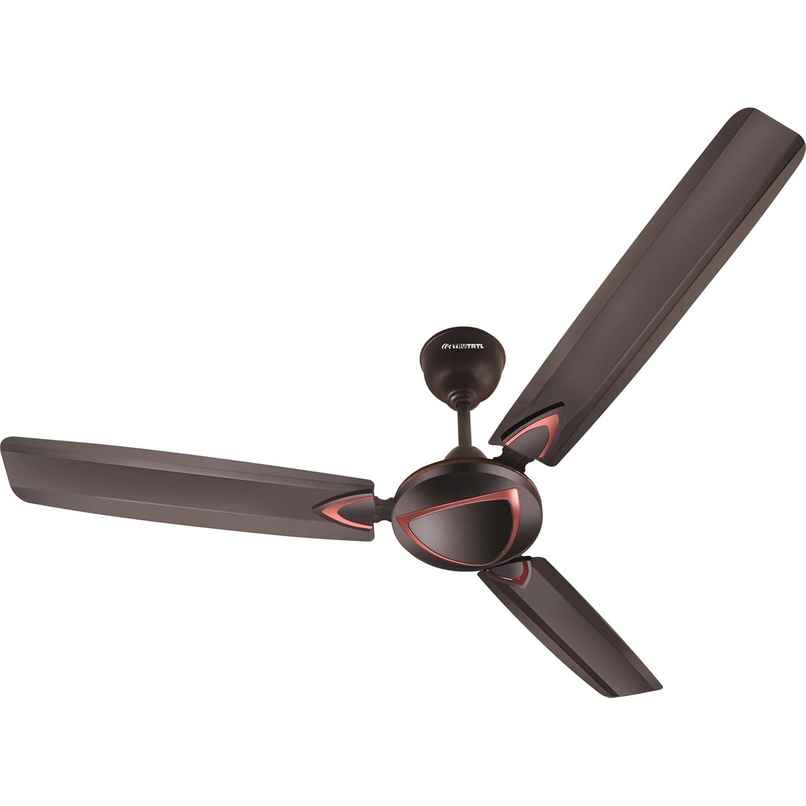 truTRTL Premium Ultra Ceiling Fan, 1200mm/48 inch, High-Speed, Energy Saving, Copper Brown