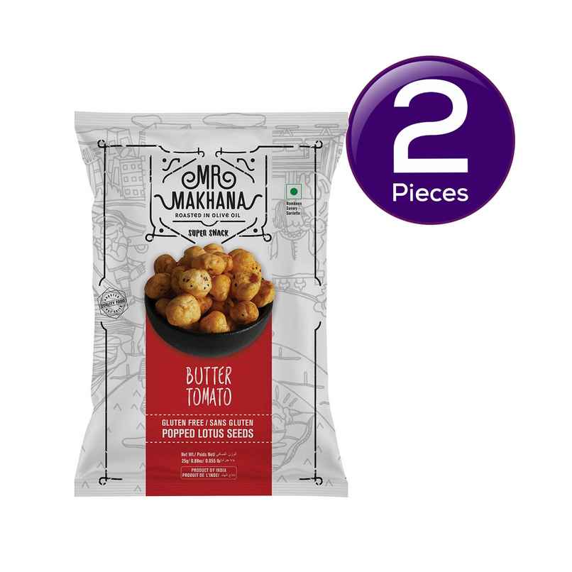 Mr Makhana Butter Tomato Combo