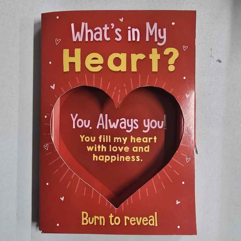 Burn To Reveal Greeting Card | Happy Mail