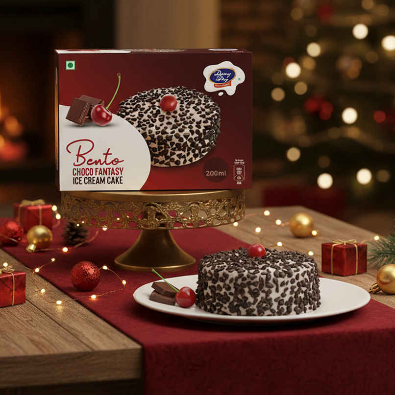 Dairy Day Bento Cake Choco Fantasy Ice Cream Cake - Box | Rich Choco Ice Cream Dessert