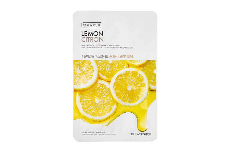 The Face Shop Real Nature Lemon Face Mask (Lemon)