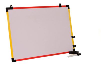 ABK Double Side White + Green Board For Kids 12 InchX18 Inch