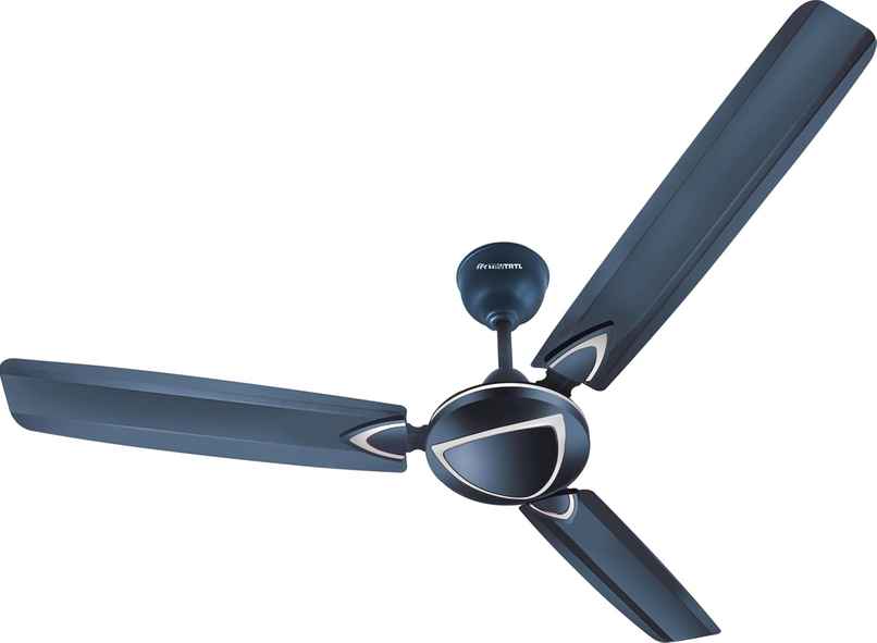 truTRTL Premium Ultra Ceiling Fan, 1200mm/48 inch, High-Speed, Energy Saving, Metallic Blue