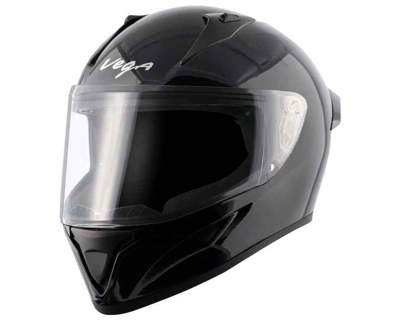 Vega Bolt Black Helmet-L