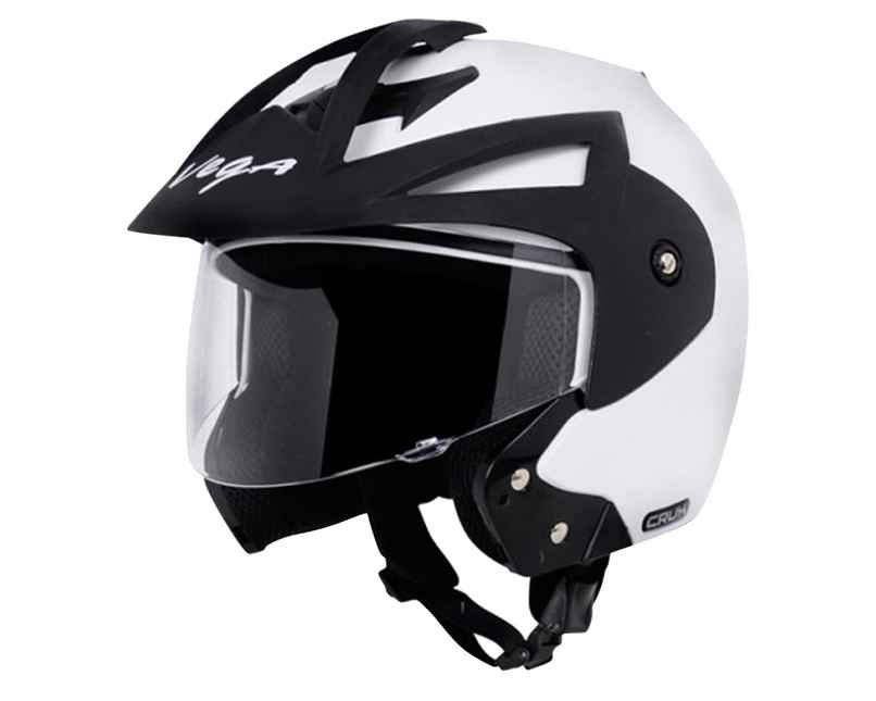Vega Crux Open Face White Helmet-M Vega Crux Open Face White Helmet-M