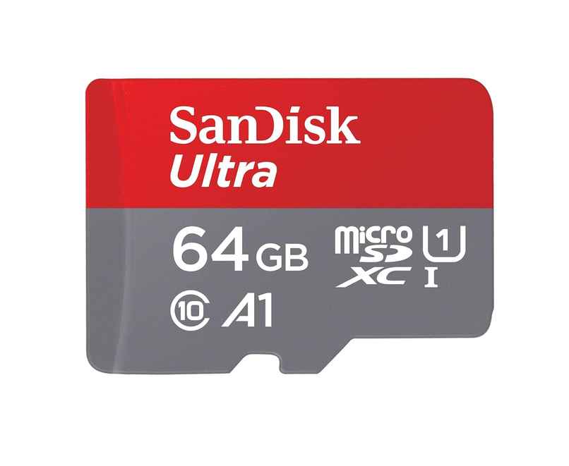Sandisk microSDXC UHS-I Memory Card - 64 GB Sandisk microSDXC UHS-I Memory Card - 64 GB