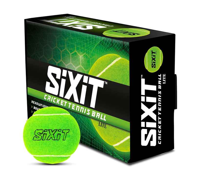 Sixit Lite Cricket Tennis Ball | Green