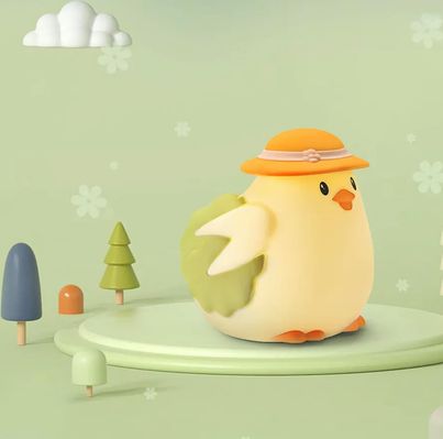 Desidiya Bpa-Free Silicone Vegetable Chicken Night Lamp