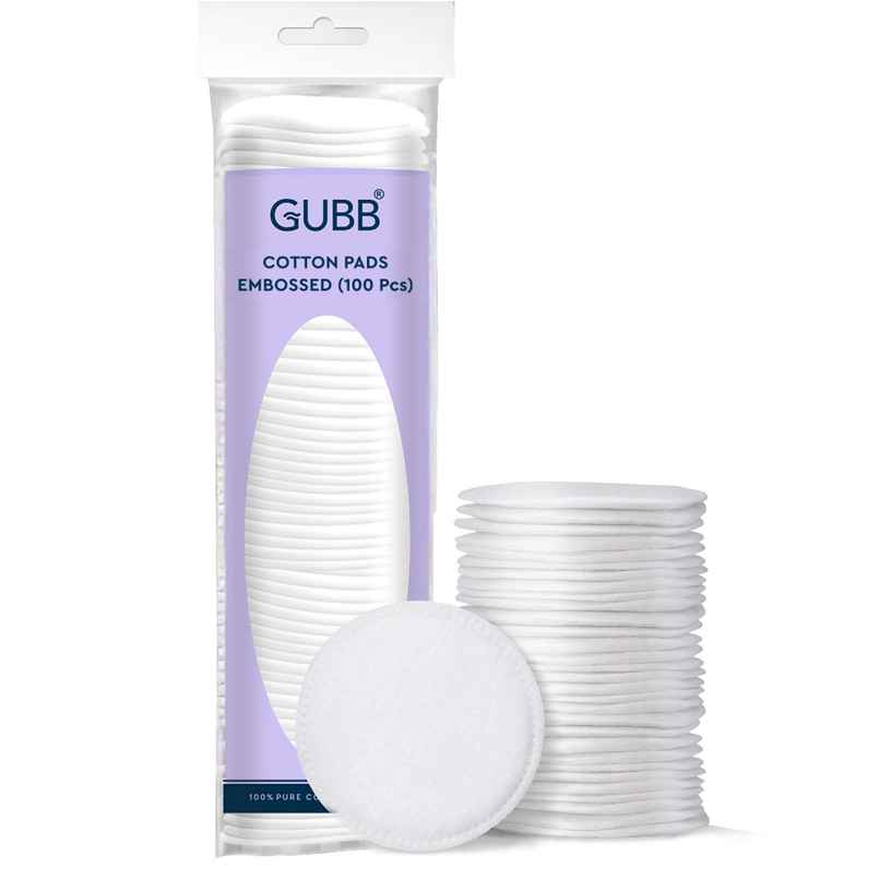 Gubb Embossed Cotton Pads 100S Gubb Embossed Cotton Pads 100S