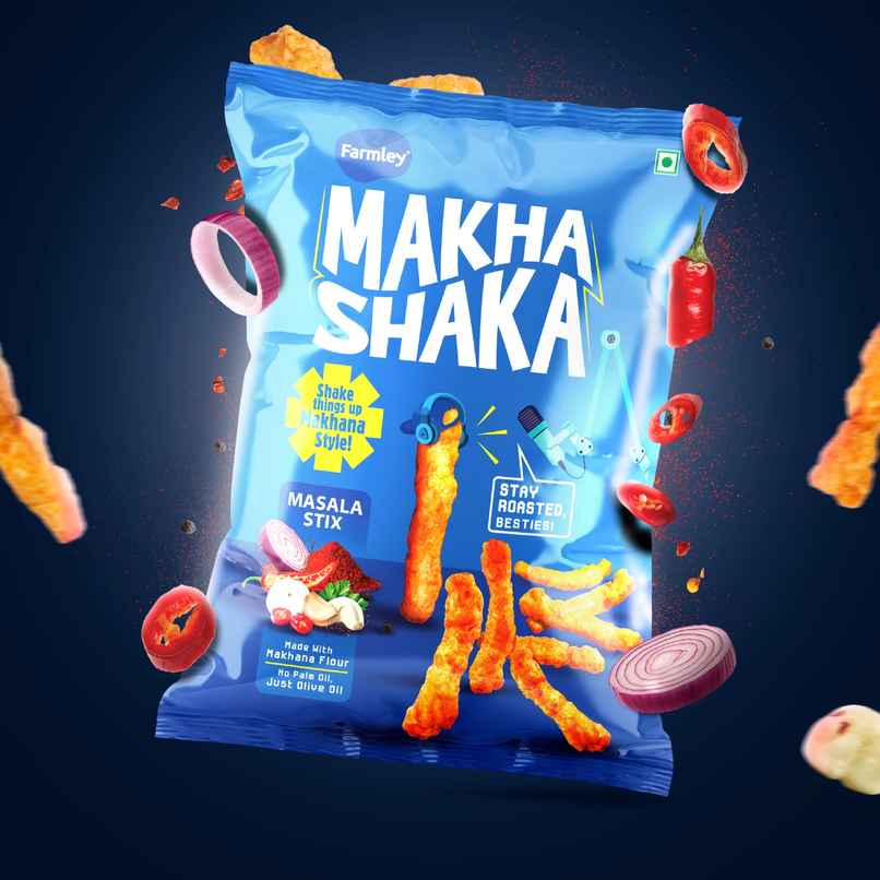 Farmley Makha Shaka- Masala Stix | Made with Makhana