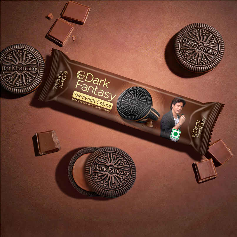 Creme Biscuit Made with Real Chocolate by Sunfeast Dark Fantasy Creme Biscuit Made with Real Chocolate by Sunfeast Dark Fantasy