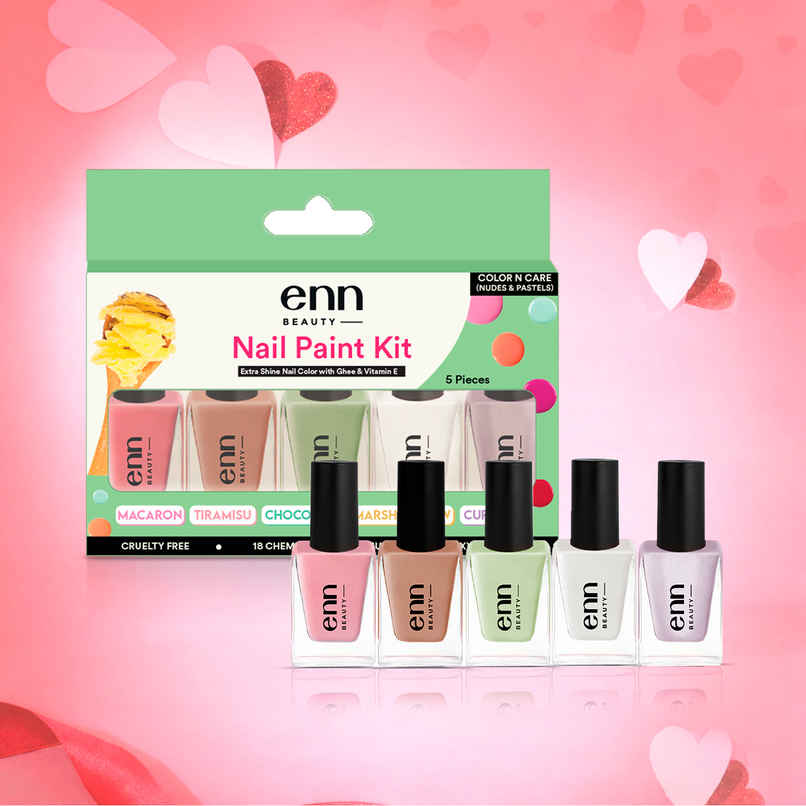 ENN Beauty Color N Care Nail Paint Kit | Fun & Creative
