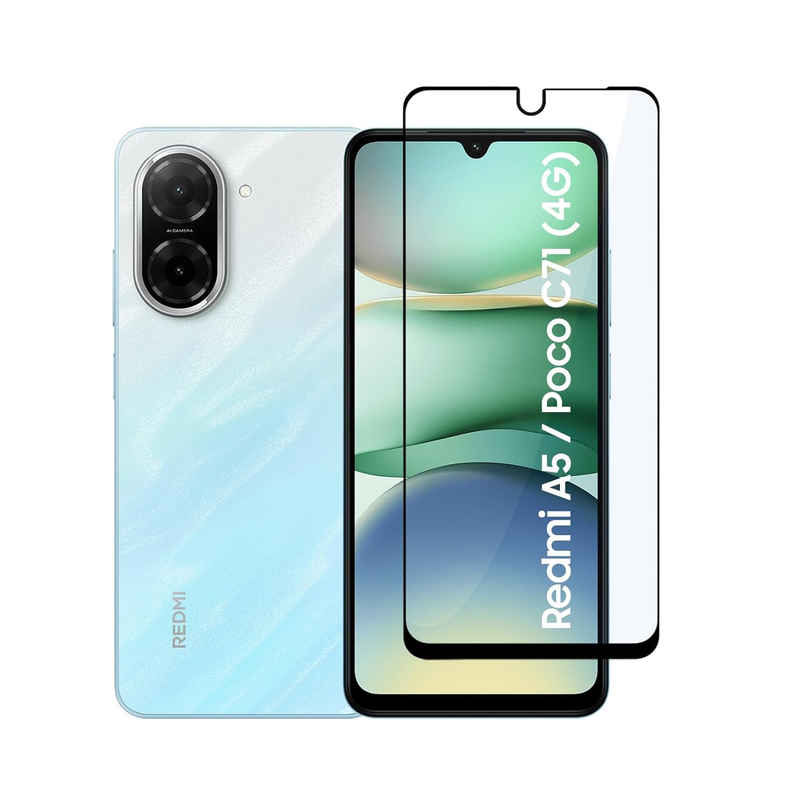 Artistque Tempered Glass for Redmi A5 | Poco C71 4G Screen Protector Guard