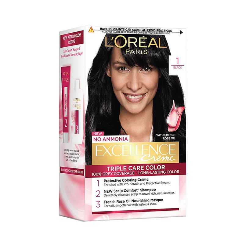 L'Oreal Paris Excellence Hair Color Small Pack No.1 | Black