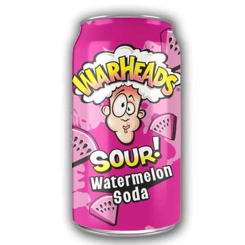 Warheads Sour Watermelon Soda