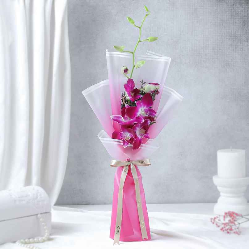 FNP Single Purple Orchid Bouquet