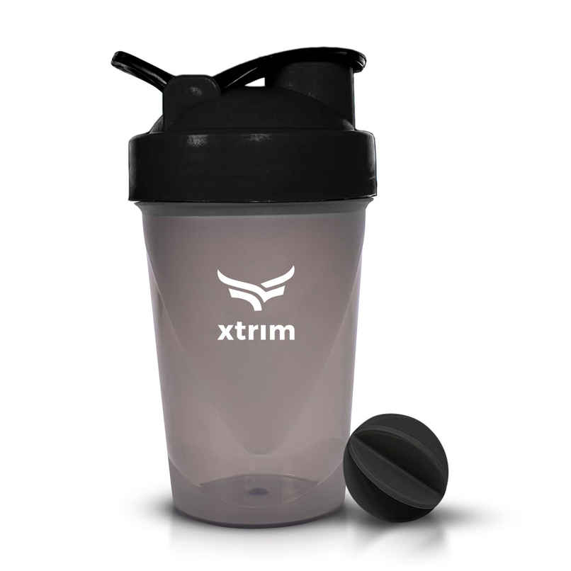 Xtrim Shaker for Protein Shake, Gym Bottle - Lightweight & Leakproof | Assorted