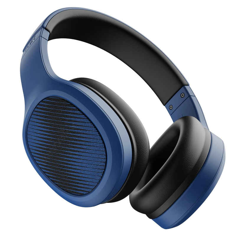 boAt Rockerz 460 Over Ear BT Headphones W/ 30H Playtime, 40Mm Drivers, Signature Sound (Bold Blue)