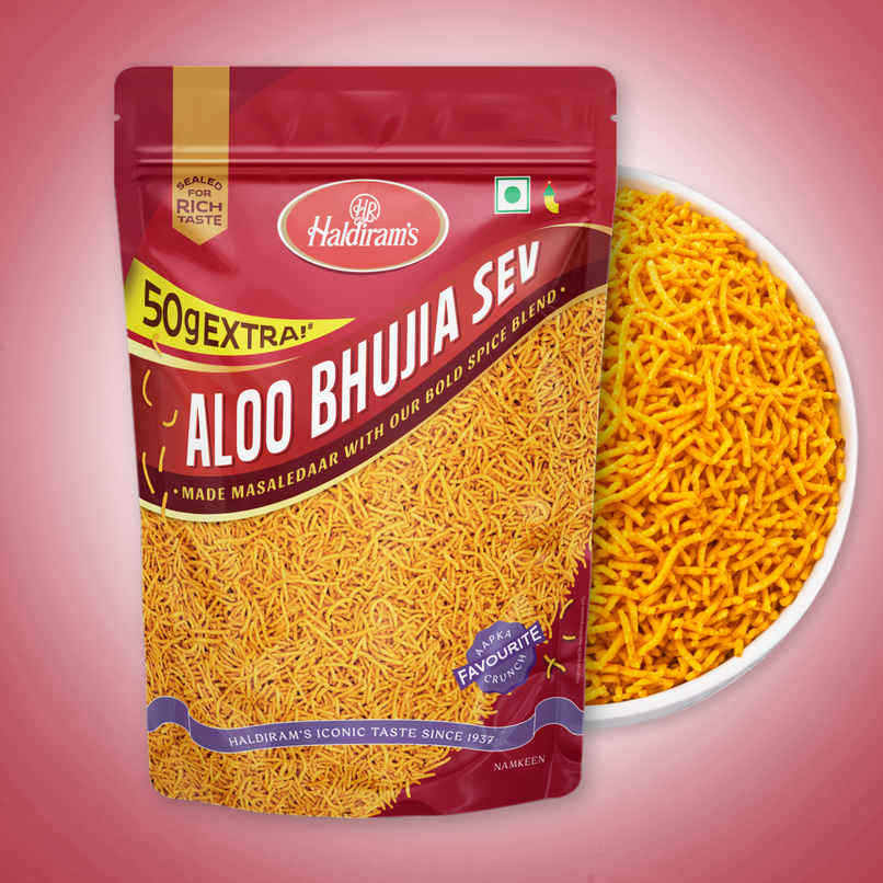 Haldiram's Aloo Bhujia | Crunchy Savory Snack