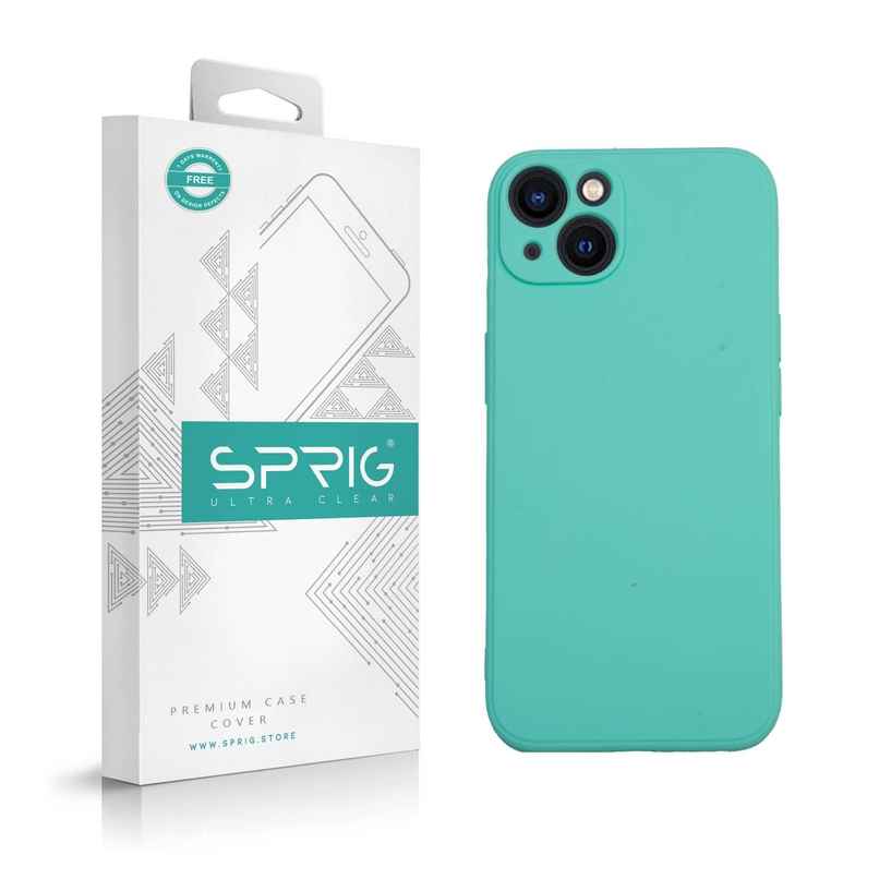 Sprig Designer Back Cover For Apple Iphone 14 Tpu Basic Shock Proof | Light Green Sprig Designer Back Cover For Apple Iphone 14 Tpu Basic Shock Proof | Light Green