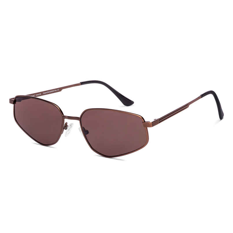 Vincent Chase By Lenskart 100% UV Protection Unisex Sunglasses | Wide 14.7 cm Brown Vincent Chase By Lenskart 100% UV Protection Unisex Sunglasses | Wide 14.7 cm Brown