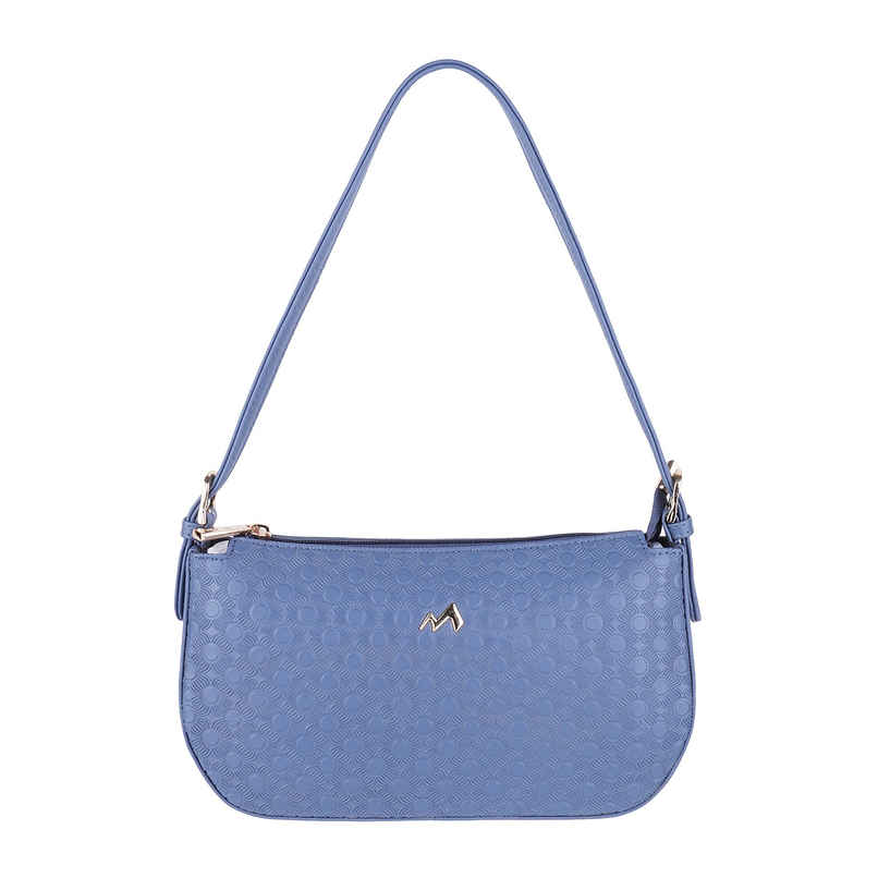 Metro Blue Synthetic Sling Bag for Women | 66-178-45 Metro Blue Synthetic Sling Bag for Women | 66-178-45