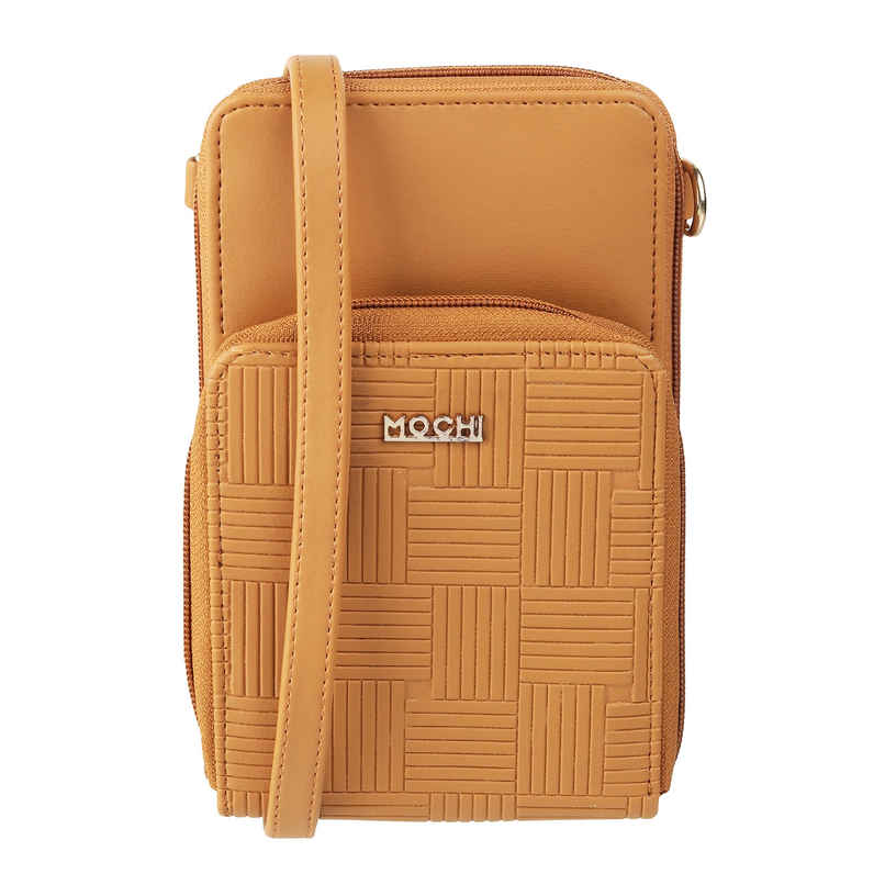 Mochi Camel Synthetic Sling Bag for Women | 95-8372-97