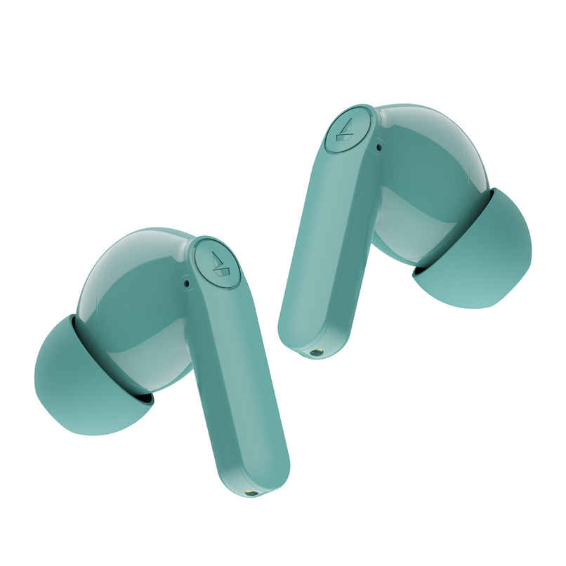 boAt Airdopes 138 Pro TWS Earbuds w/ 45H Playtime, ASAP Charge, 11 mm Drivers & ENx Tech (Mint Cascade)